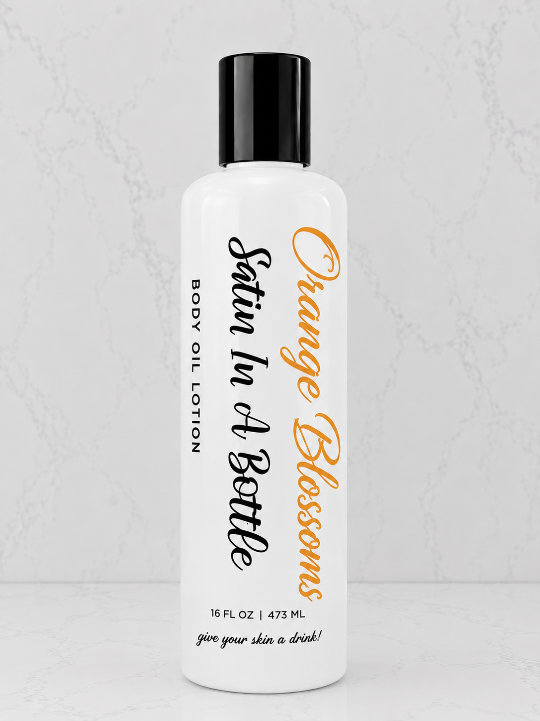 16oz Orange Blossoms Fragranced Body Oil Lotion