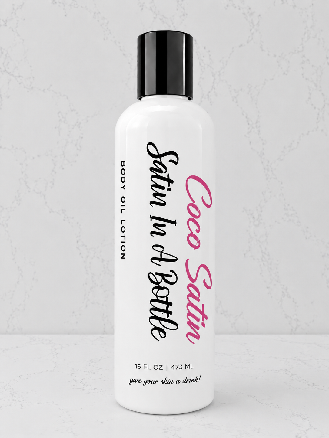 16oz Coco Satin Fragranced Body Oil Lotion