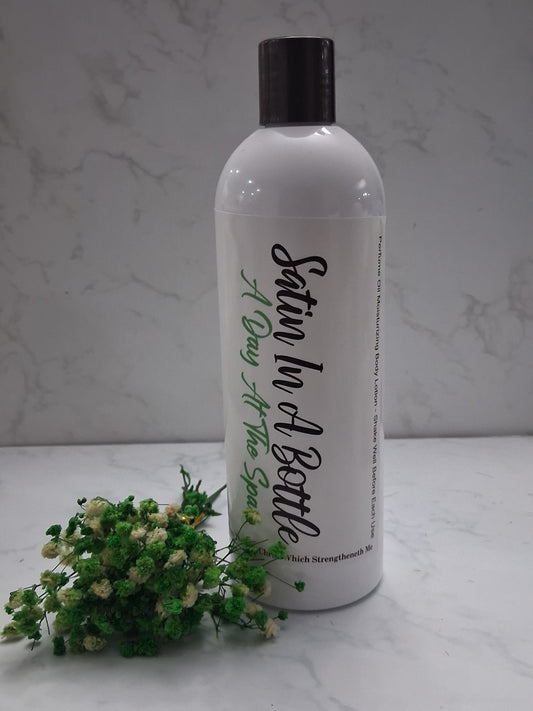 16 Ounce - A Day At The Spa Fragranced Body Oil Lotion