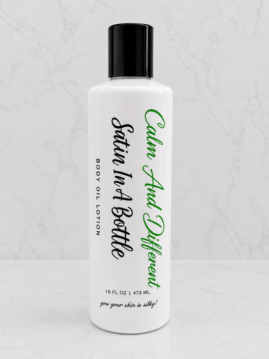 16oz Calm And Different Fragranced Body Oil Lotion
